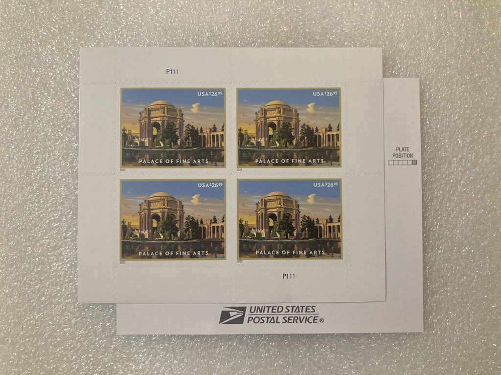 ¡ꡧ2022¡ê?Palace of Fine Arts 1sheets of Four Stamps