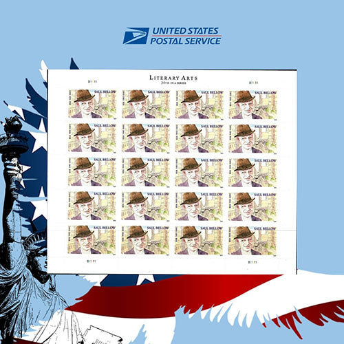 2024 US Saul Bellow Forever Stamps