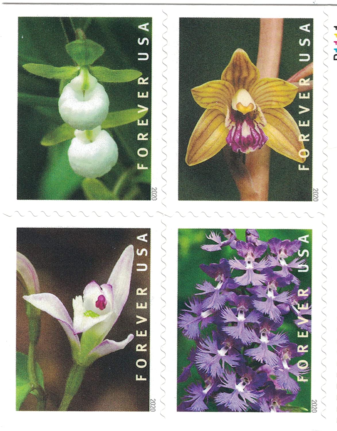(2020) Wild Orchids Forever Postage Stamps