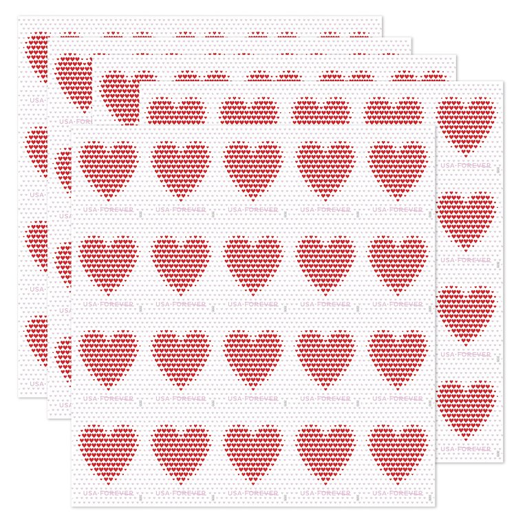 (2020) Made Of Hearts Forever Stamps