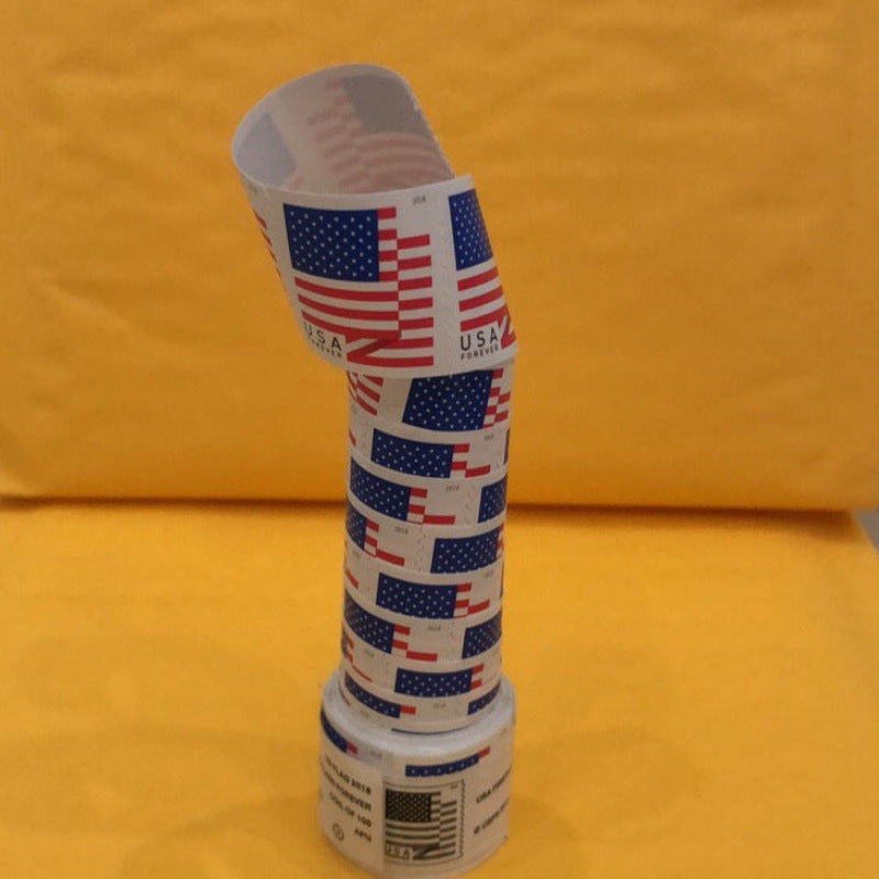 (2018) US Forever American Flag Stamps Rolls