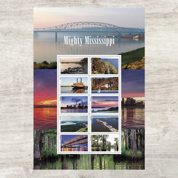 Mighty Mississippi Forever Stamps