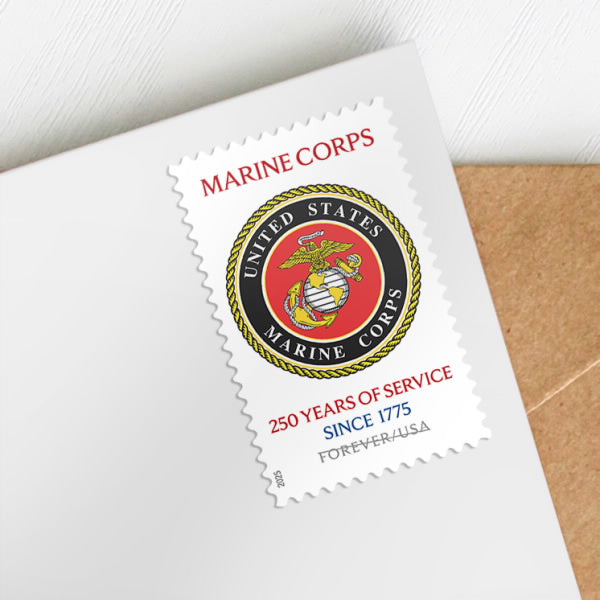 U.S. Marine Corps 250th Stamps Sheet of 20