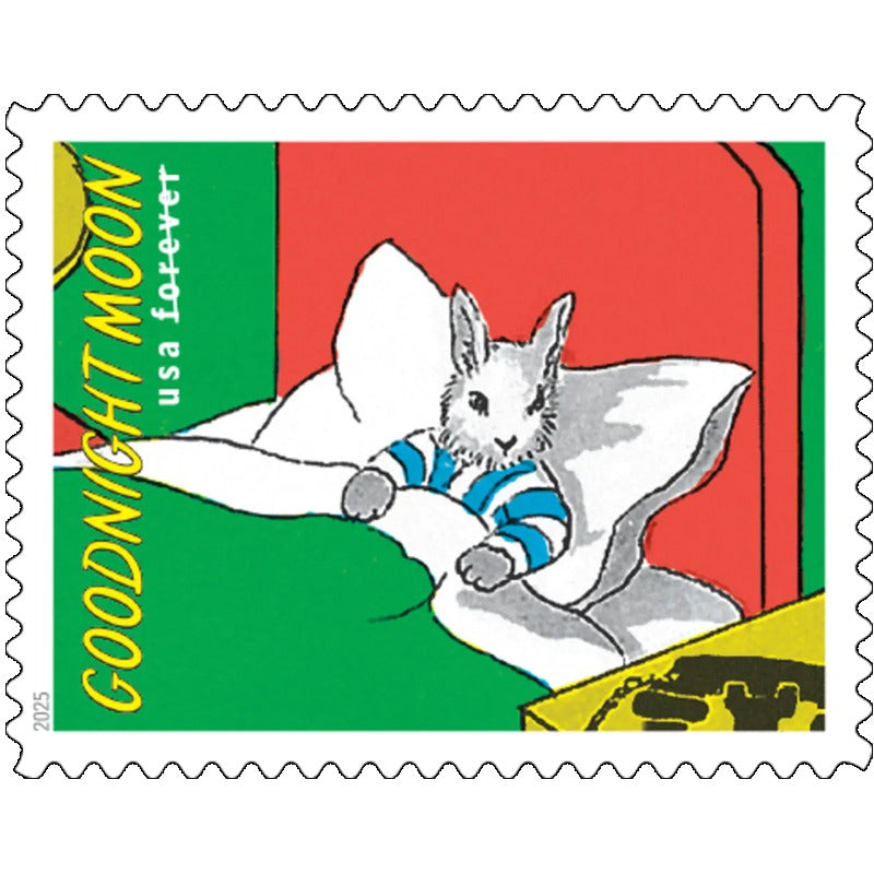 2025 Goodnight Moon Stamps Sheet of 16